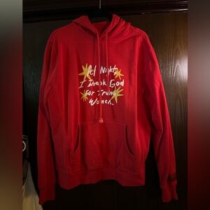 CHNGE Thank God For Trans Women Hoodie Sweatshirt